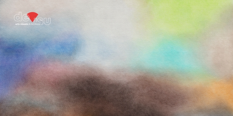 Wrapped bodies, Ahmedabad, Inde, 21 avril 2021, dessin aux crayons de couleur sur feutre de laine, 120 x 160 cm - 2022 - Crédit photo Regular Studio © Léa Belooussovitch